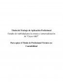Estudio de viabilidad para la crianza y comercialización de “Cuyes A&P”