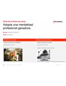 Adopta una mentalidad profesional ganadora