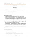 PRÁCTICA Nº 7 COMPUESTOS OXIGENADOS: ÁCIDOS CARBOXÍLICOS