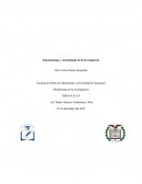 Epistemología y metodología de la investigación