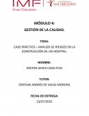 CASO PRÁCTICO – ANÁLISIS DE RIESGOS EN LA CONSTRUCCIÓN DE UN HOSPITAL