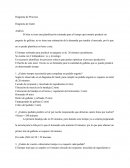 Diagrama de Procesos. Diagrama de Gantt