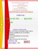 Proyecto Resto -Bar