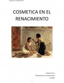 COSMETICA EN EL RENACIMIENTO