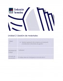 Actividad sumativa Semana 5 operaciones y abastecimiento