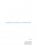 Actividad: Caso de Marcos y su familia: Parte I