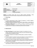 Informe Administrativo