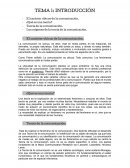 Introducción a la teoría de la comunicación