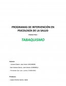 TABAQUISMO