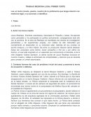 Trabajo medicina legal