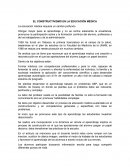 EL CONSTRUCTIVISMO EN LA EDUCACIÓN MÉDICA