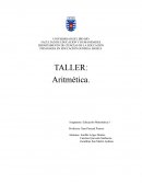 TALLER DE ARITMETICA