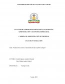 Reducción de costos en la distribución de un jabón ecológico