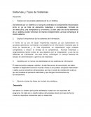 Sistemas y Tipos de Sistemas