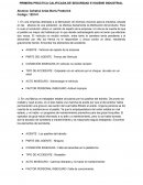 PRIMERA PRÁCTICA CALIFICADA DE SEGURIDAD E HIGIENE INDUSTRIAL
