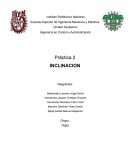 Práctica 2 INCLINACION