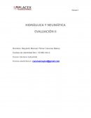 HIDRÁULICA Y NEUMÁTICA EVALUACIÓN II