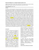 Reducción biológica de un complejo de ligando orgánico U (V)