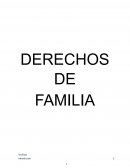DERECHOS DE FAMILIA