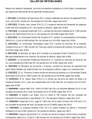 TALLER DE RETENCIONES