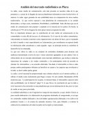 Análisis del mercado radiofónico en Piura