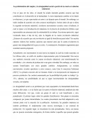 La problemática del empleo y la desigualdad social a partir de la cuarta revolución industrial