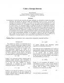 Calor y energía interna