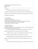 Procedimiento de Externalización de Servicios de Aseo