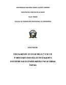 REGLAMENTO DE PRÁCTICAS Y USO DE UNIFORMES ESCUELA DE FORMACIÓN PROFESIONAL DE ENFERMERÍA