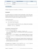 Trabajo: Espacios vectoriales y euclídeo