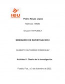 Diseño de investigación