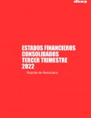 ESTADOS FINANCIEROS CONSOLIDADOS TERCER TRIMESTRE 2022