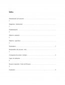 Denominación del proyecto: “Inserción en el mundo del trabajo”