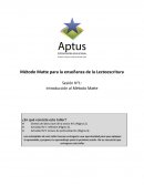 Método Matte para la enseñanza de la Lectoescritura
