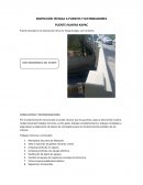 INSPECCIÓN TÉCNICA A PUENTES Y DISTRIBUIDORES