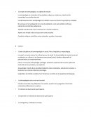 Concepto de antropología y su objeto de estudio