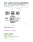 Resumen gestión de operaciones