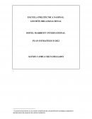 GESTIÓN ORGANIZACIONAL HOTEL MARRIOTT INTERNATIONAL