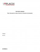 Taller: Descripción de cargo, Inducción y Evaluación de desempeño