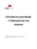 Elementos de una empresa