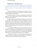 Práctica 12 – Caso Sierra S.A
