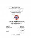 LABORATORIO DE INGENIERÍA MECÁNICA II (ENSAYO DE CORTE DIRECTO)