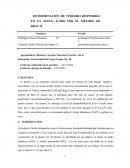DETERMINACIÓN DE FÓSFORO DISPONIBLE EN UN SUELO ÁCIDO POR EL MÉTODO DE BRAY II