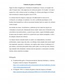 Violencia de género en Ecuador