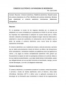 COMERCIO ELECTRÓNICO: UN PARADIGMA DE MODERNIDAD