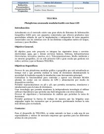 Plataforma avanzada modularizable con base GIS. Página 1