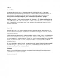 Software Uso del CITRIX. Uso del SQL. Página 1