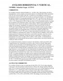 ANALISIS VERTICAL Y HORIZONTAL mpresa Elegidos S.A