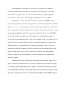 La construcción de las organizaciones públicas