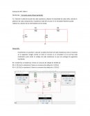 Evaluación Nº2 Taller II Calcular la caída de tensión de cada resistencia